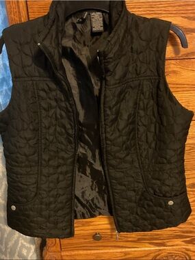 new directions Black Quilted Vest